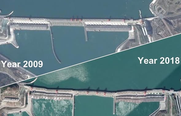 That Time Everyone Thought the Three Gorges Dam Was Collapsing Due to an Orthorectification Error